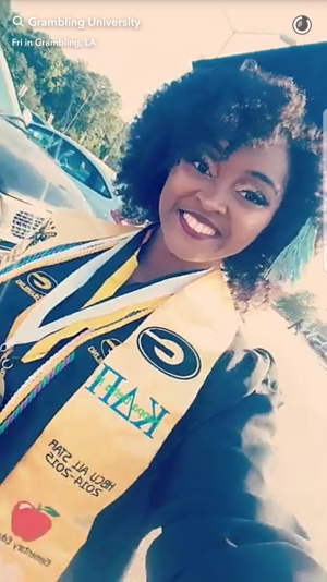 Breonna Ward, Grambling State University- c/o 2017, Education