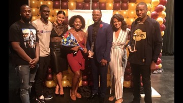 Honored at the Inaugural Student Choice Awards at Howard University for 2016-2017 Staff of the Year