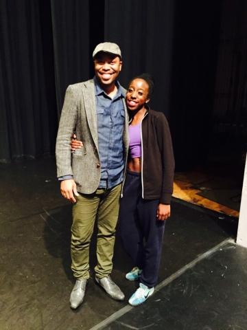 Trinity Cox after an AMAZING performance
