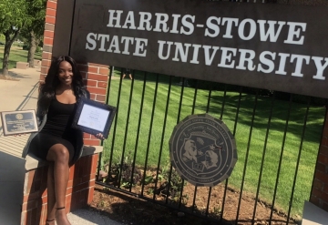 On April 27, 2017, I was inducted into the Missouri Chapter of Alpha Chi, the National College Honor Society, as my SGA Presidency was coming to an end. (I'm pictured with both my SGA plaque & Alpha Chi certificate)