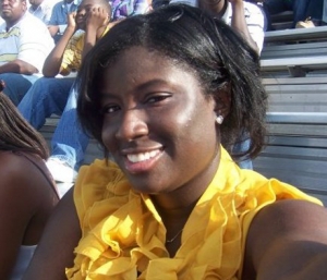 Korressa Williams, South Carolina State University- c/o 2011, Physics with a Medical Physics option