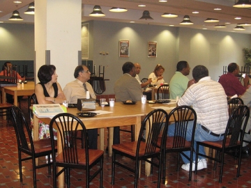 “Attendees of the NTNV 2006 Statewide Meeting observe a presentation given by Loretta Jones of Healthy African American Families.” Mrs. Sharif is on the far left in the black shirt” – Image Courtesy of scrccbpr’s photostream