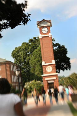 Winston Salem State University’s Famed Clock Tower