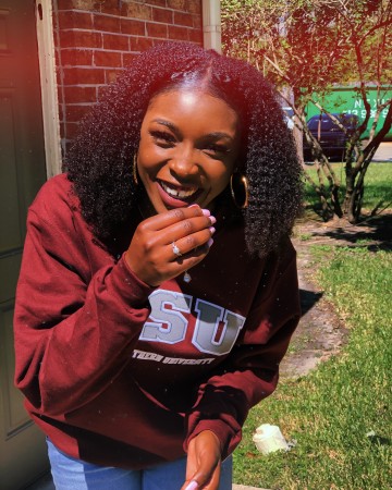 Mariah Campbell, Texas Southern University- c/o 2022, Journalism/Public Relations