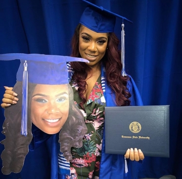 “Issa Tennessee State Graduate!!” | Photo Credit: Myles.Hi Photography